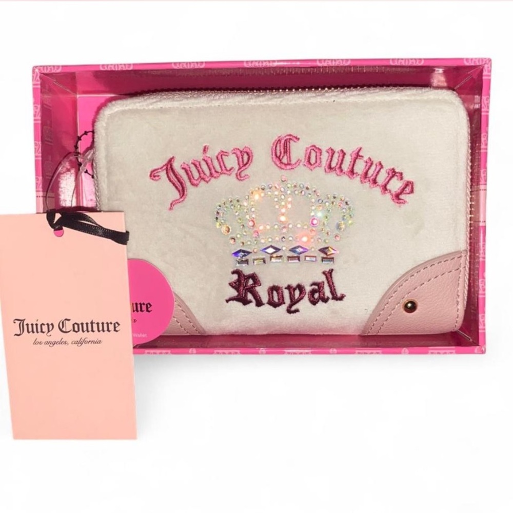 Brand New - Juicy Couture “Juicy Kingdom Medium Double Zip Around”